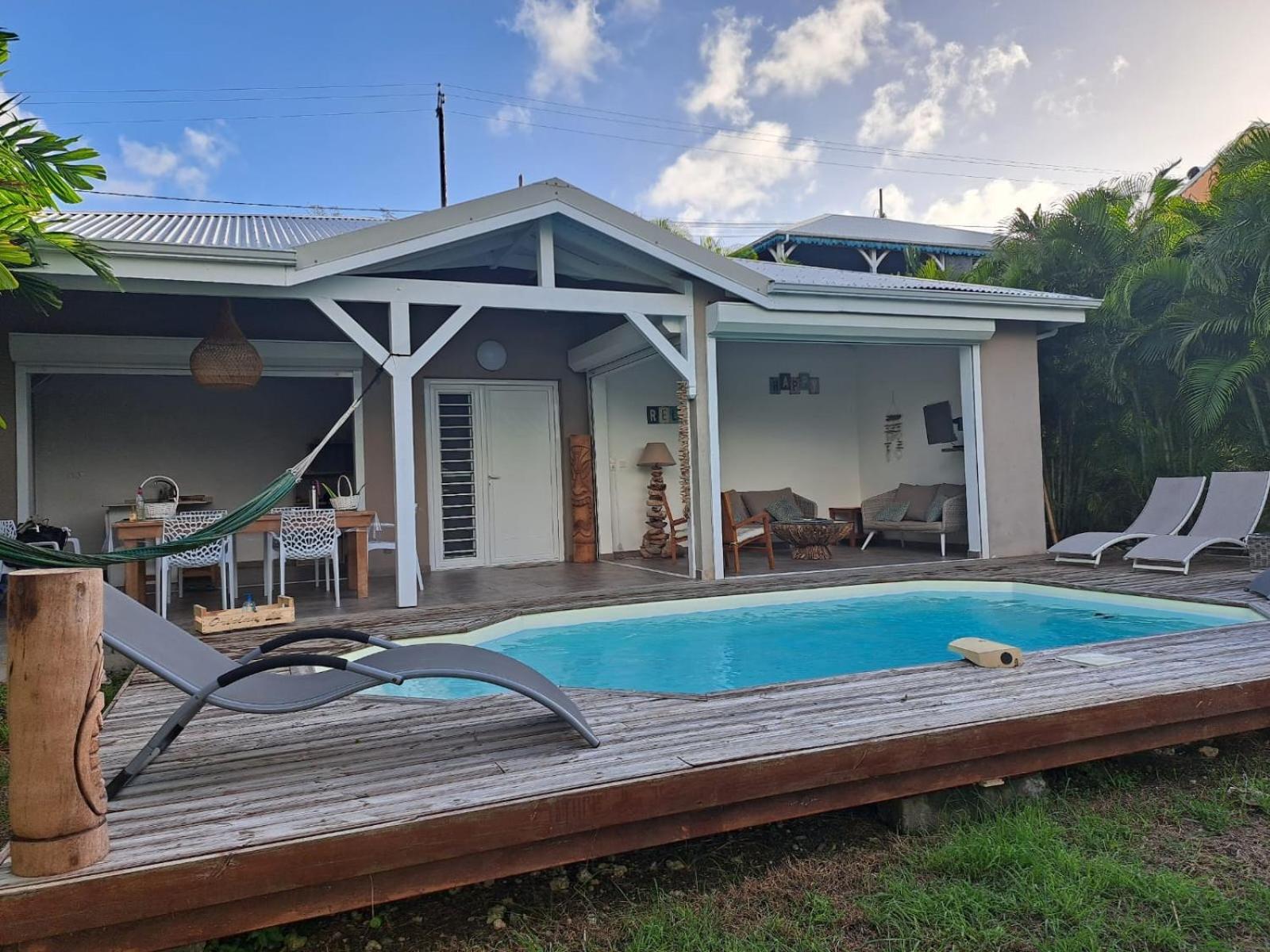 Villa Ana 5 Minutes A Pied Des Plages Сент-Анн Екстер'єр фото